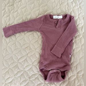 Jamie Kay Newborn ribbed body suit